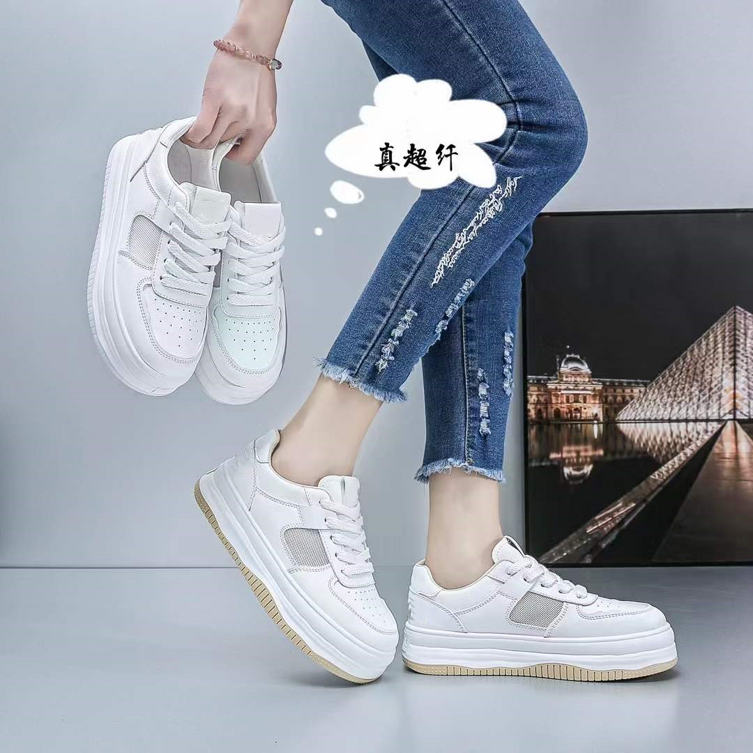 Leather casual shoes
