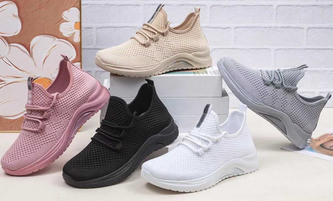 Knit casual shoes
